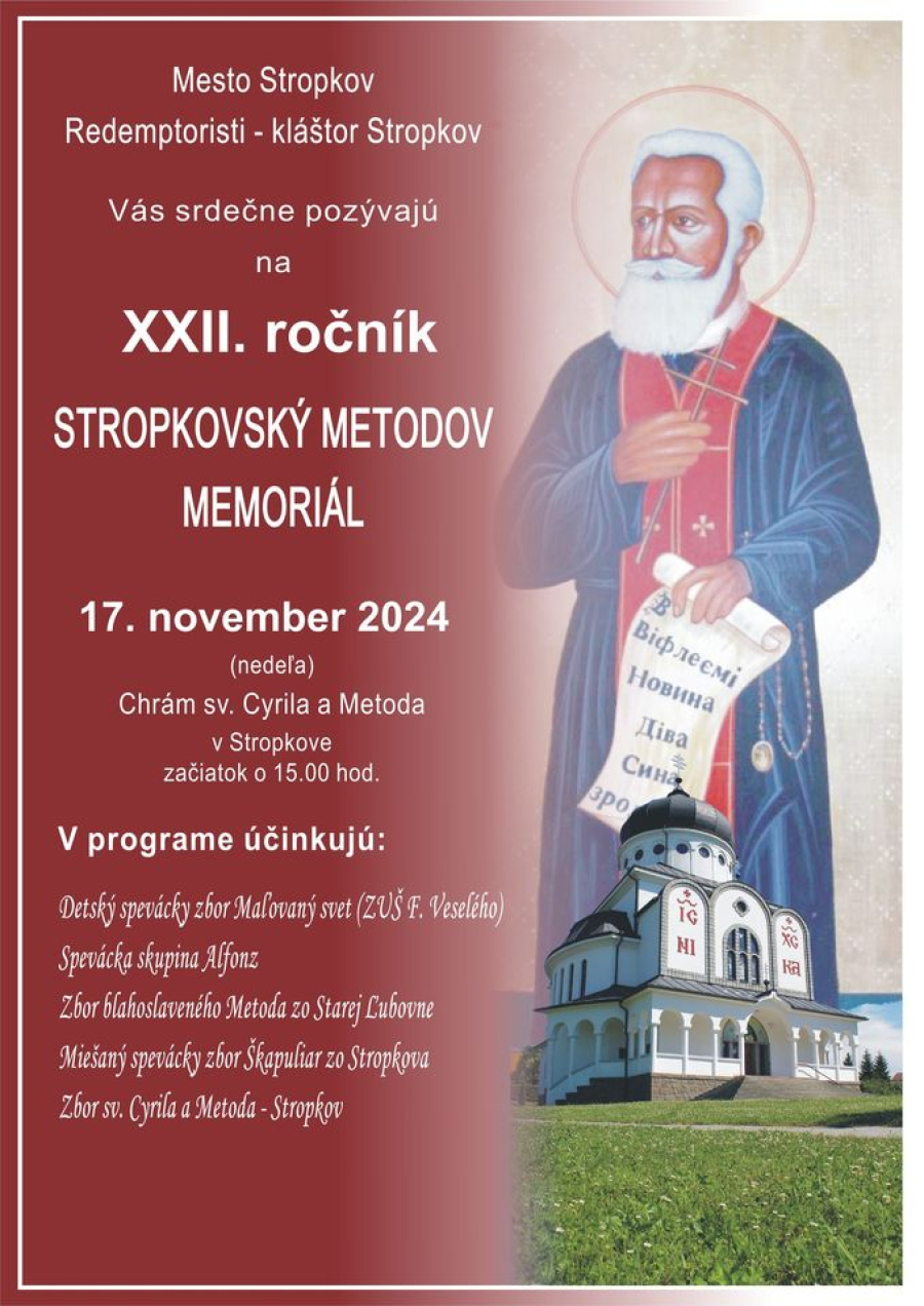 Škapuliar na 22. ročníku Metodovho memoriálu